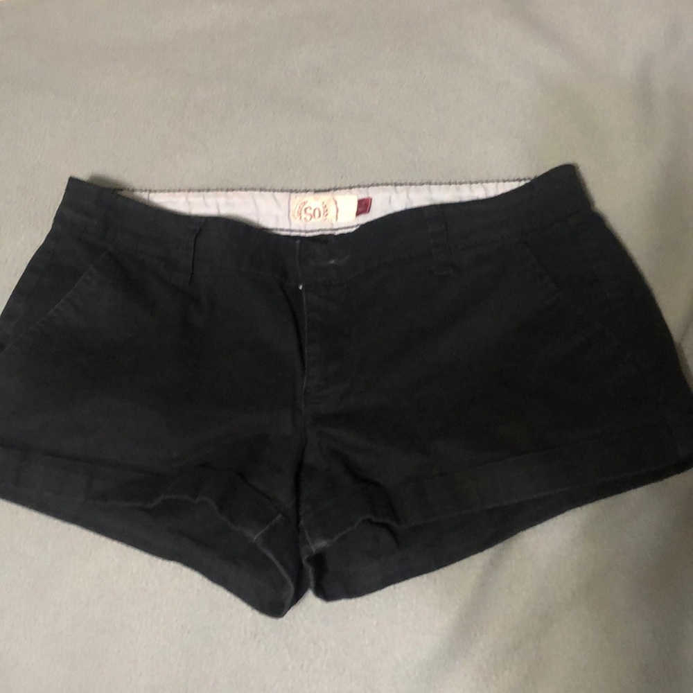 Black shorts!